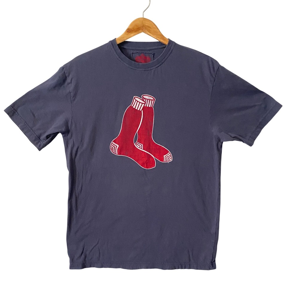 Red Jacket Boston Red Sox Graphic T-Shirt Mens XL Navy Blue MLB Baseball Tee